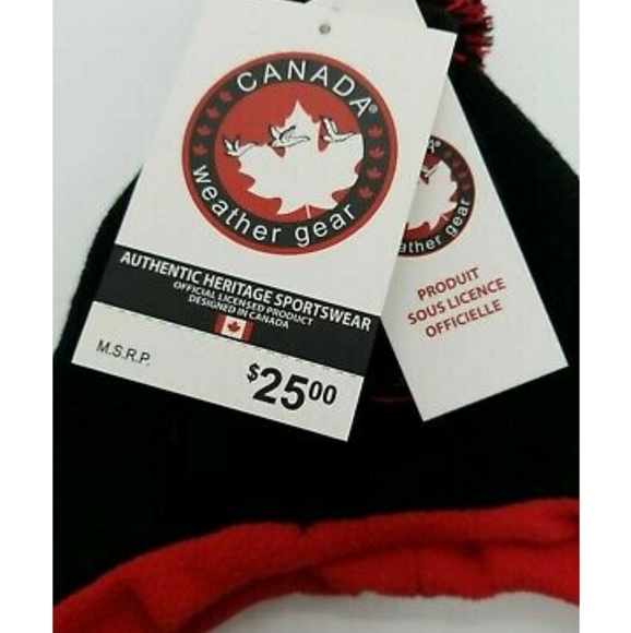 NWT Kids Winter Bombom knit Hat & Gloves Set Canad - Picture 3 of 6
